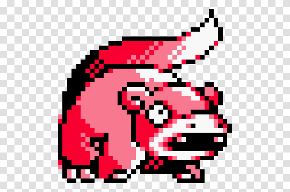 Slowpoke 8 8 Bit Pokemon Red, Super Mario, Weapon, Weaponry, Text Transparent Png