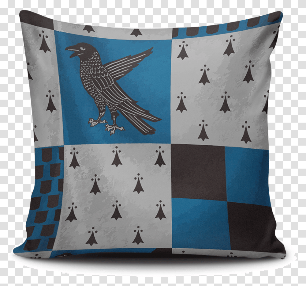 Slumberdore Ravenclaw Pillow Cover Slytherin Green And Silver, Cushion, Bird, Animal Transparent Png