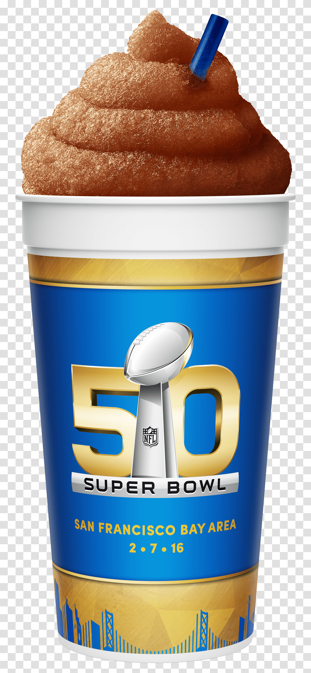 Slurpee Cup 32oz Sb50 C Super Bowl, Coffee Cup, Dessert, Food Transparent Png