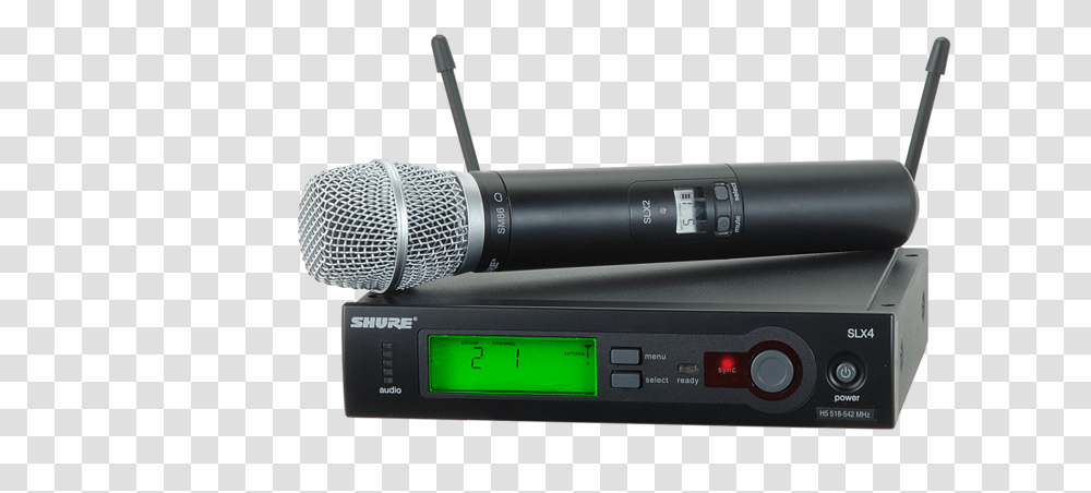 Slx Wireless Systems Microphone, Radio, Electrical Device Transparent Png