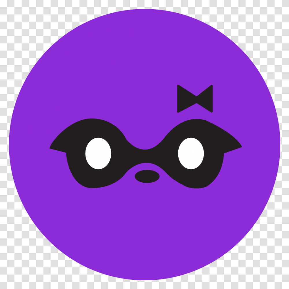 Sly Cooper Style Character Circle, Mask Transparent Png