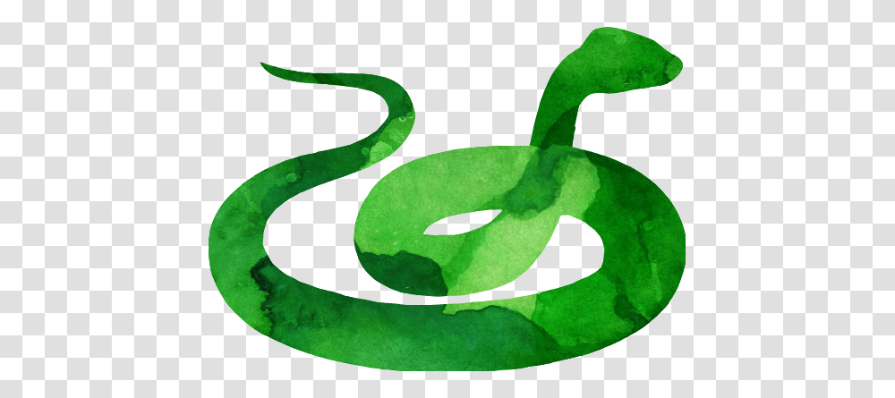 Slytherin Watercolor Knightbus Harrypotter Snake Green, Animal, Photography, Recycling Symbol, Peel Transparent Png