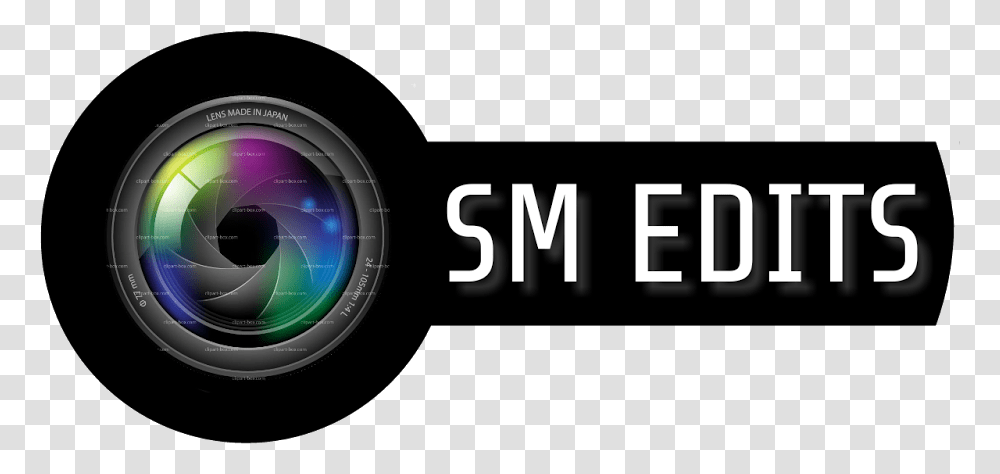 Sm Edits Logo Logo Sm Edits Logo, Electronics, Camera Lens, Wristwatch Transparent Png