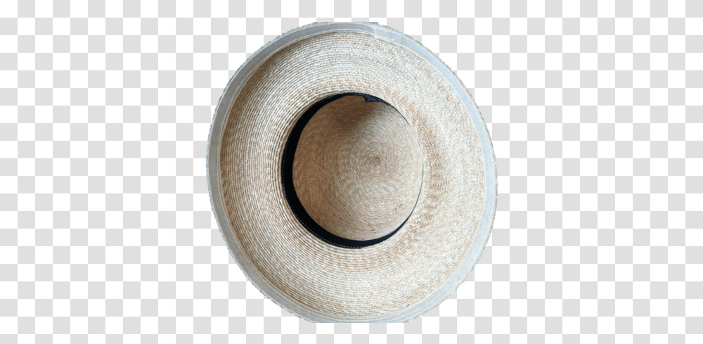 Sm Women's Milan Wheat Straw Hat With White Ribbon Solid, Clothing, Apparel, Sombrero, Tape Transparent Png