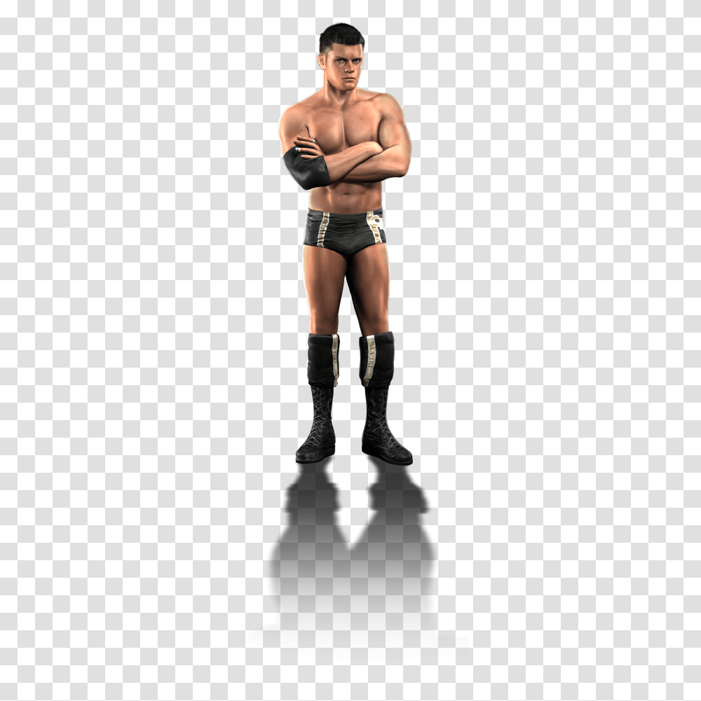 Smackdown Vs Raw 2010 Cody Rhodes, Person, Costume, Shorts Transparent Png