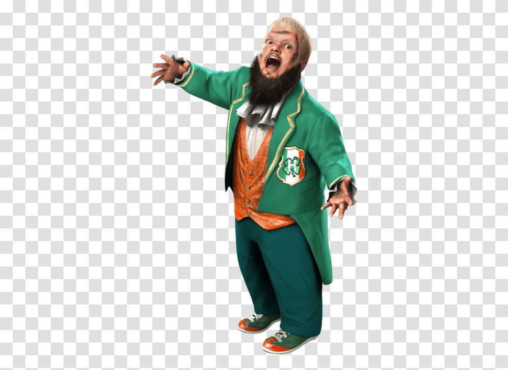 Smackdown Vs Raw 2011 Hornswoggle, Costume, Person, Sleeve Transparent Png