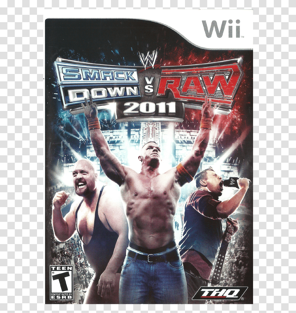 Smackdown Vs Raw 2011, Person, Advertisement, Poster, Flyer Transparent Png