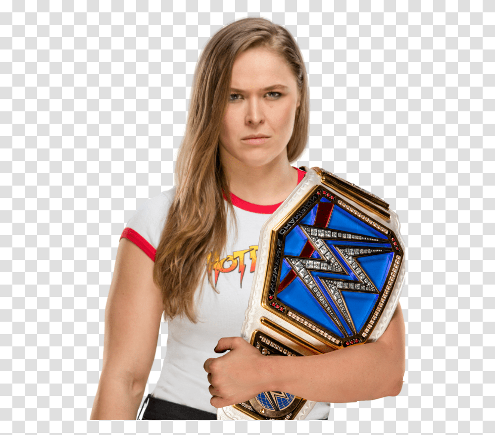Smackdown Women's Championship Ronda Rousey Raw Women's Champion, Person, Female, Costume Transparent Png