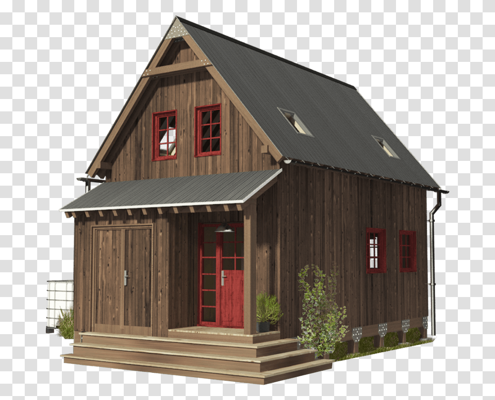 Small 3 Bedroom House Plans Amy Horizontal, Housing, Building, Cabin, Nature Transparent Png