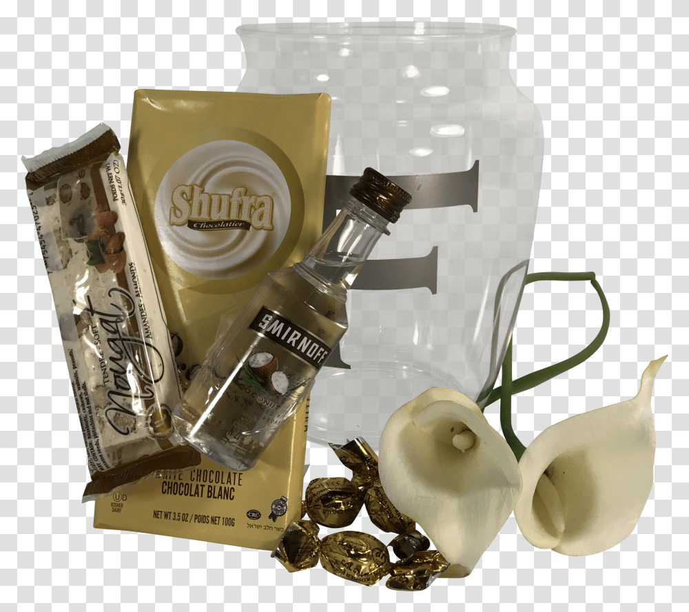 Small Acrylic Cookie Jar Mishloach Manos Gift Basket, Money, Bottle, Plant, Coin Transparent Png