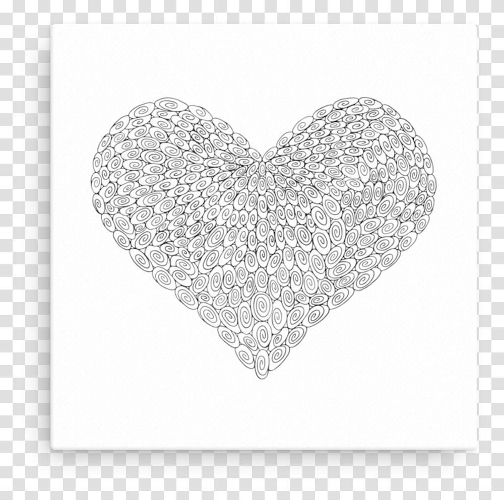Small Actions Away From Accomplishing Something Heart, Lace, Rug Transparent Png