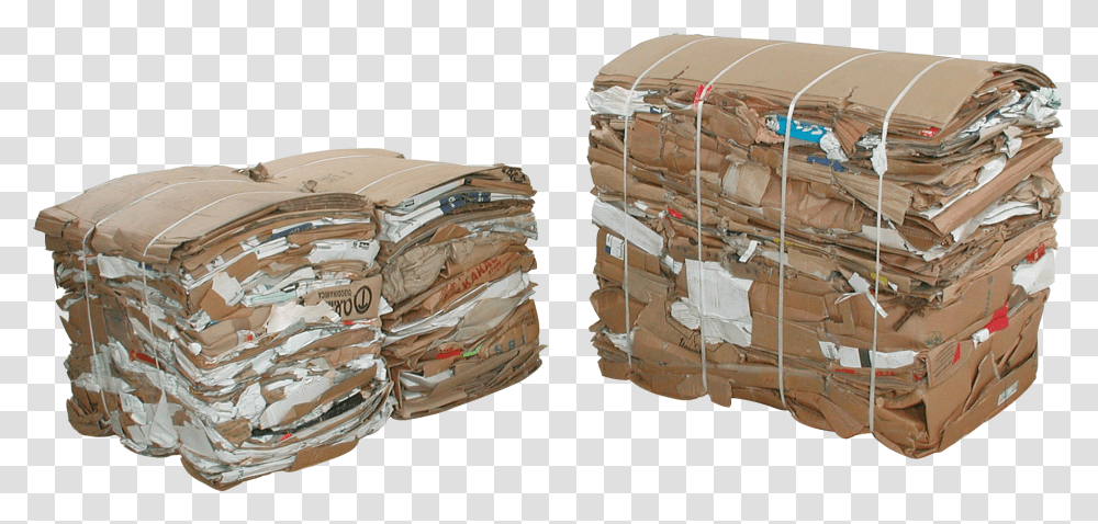 Small Bale Of Cardboard, Wood, Helmet, Head Transparent Png