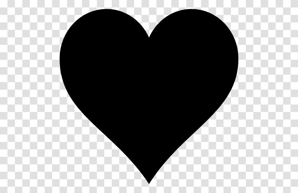 Small Black Heart Large Size, Pillow, Cushion, Silhouette Transparent Png