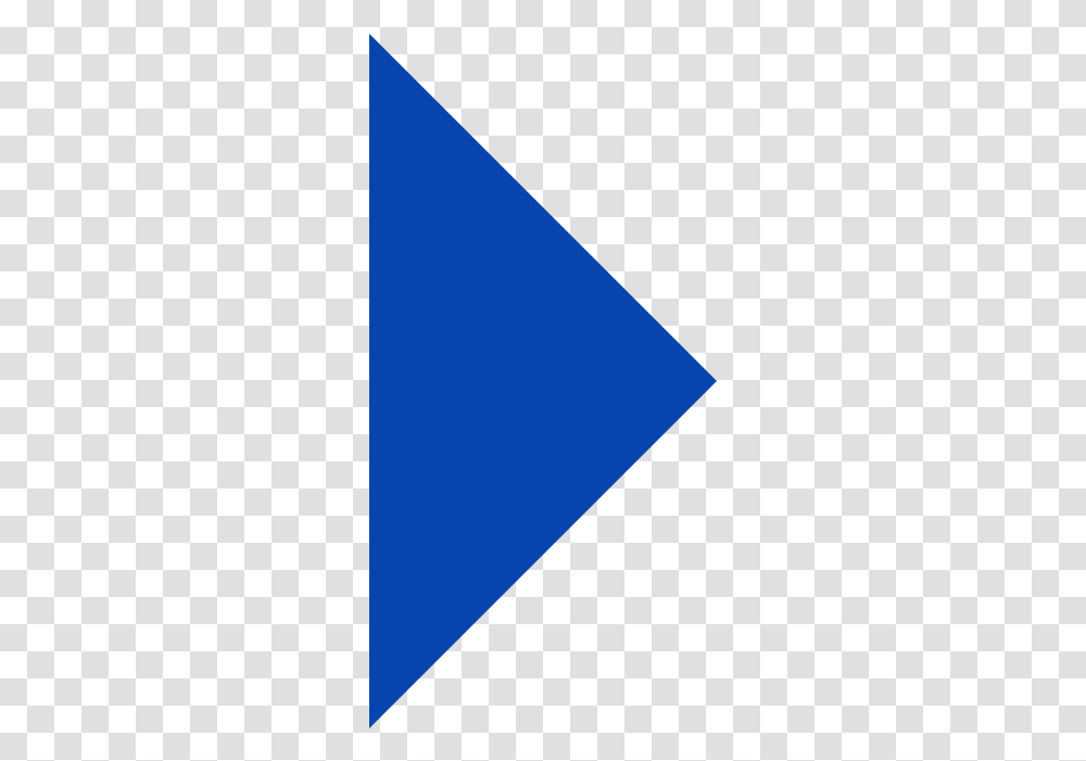 Small Blue Arrow Icon, Triangle, Lighting, Leaf, Plant Transparent Png
