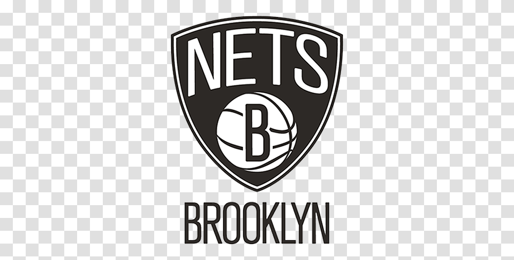 Small Brooklyn Nets Logo, Label, Word Transparent Png