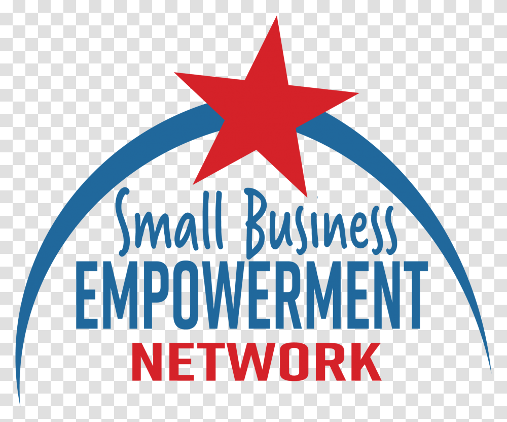 Small Business Empowerment Network In Fresno Ca, Logo, Trademark, Star Symbol Transparent Png