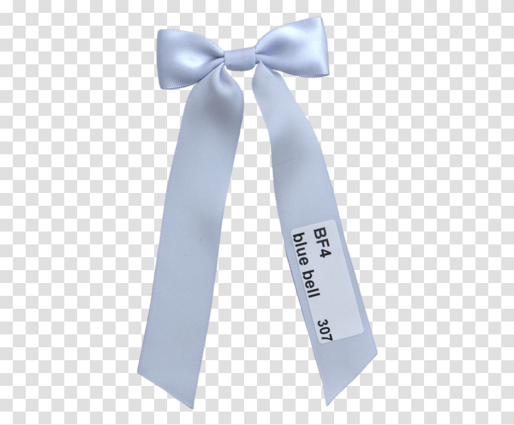 Small Christening Bow On Short Ribbons Bf4 Blue Bell, Tie, Accessories, Accessory, Necktie Transparent Png
