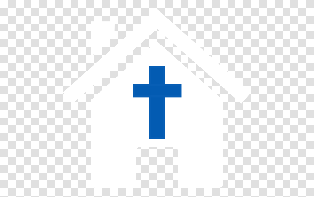 Small Church House Clipart, Cross, Crucifix Transparent Png