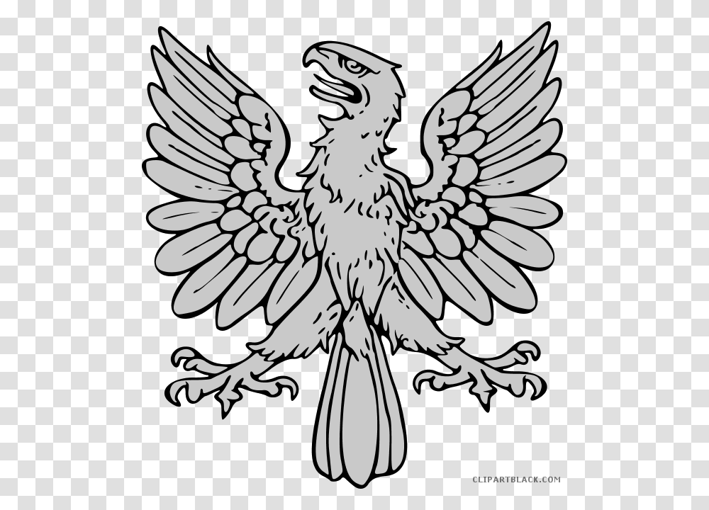 Small Clipart Eagle Golden Eagle Coat Of Arms, Bird, Animal, Jay Transparent Png
