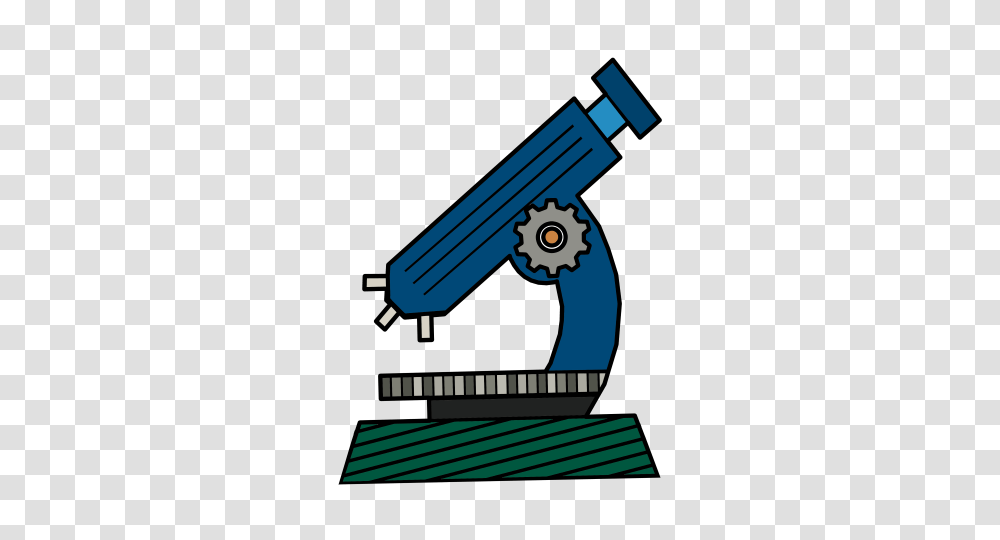 Small Clipart Scientist, Telescope, Microscope Transparent Png