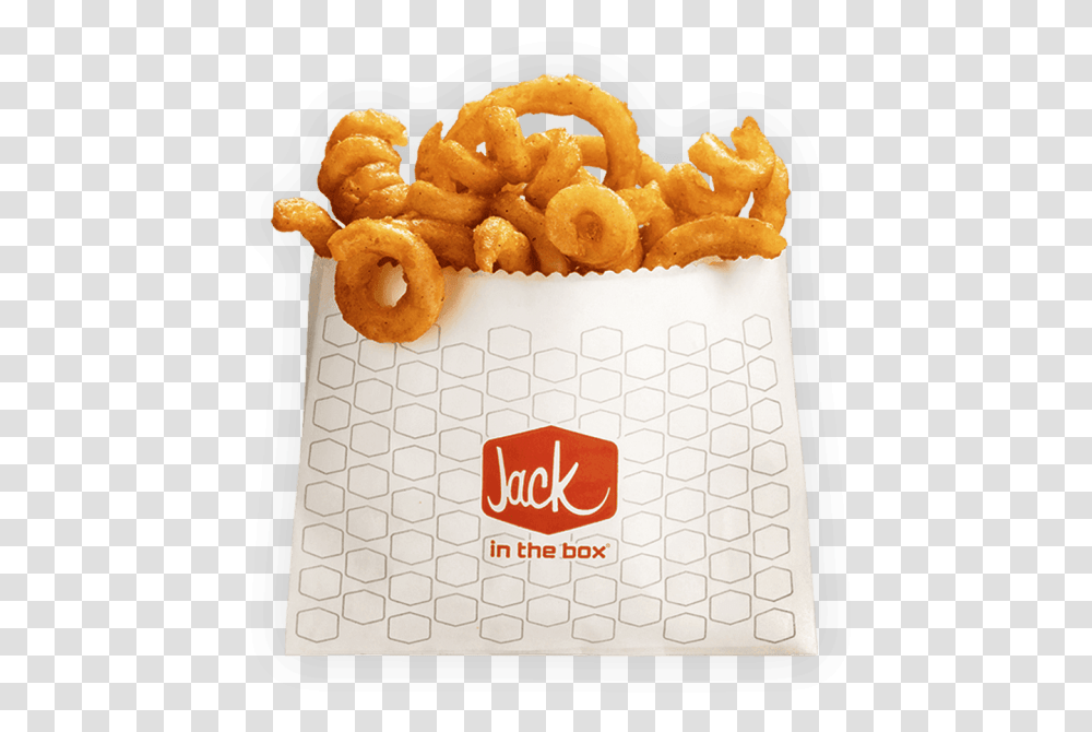 Small Curly Fries Jack In The Box, Food, Bread, Cracker, Snack Transparent Png