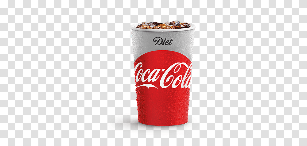Small Diet Coke Coca Cola, Beverage, Drink, Soda, Ketchup Transparent Png