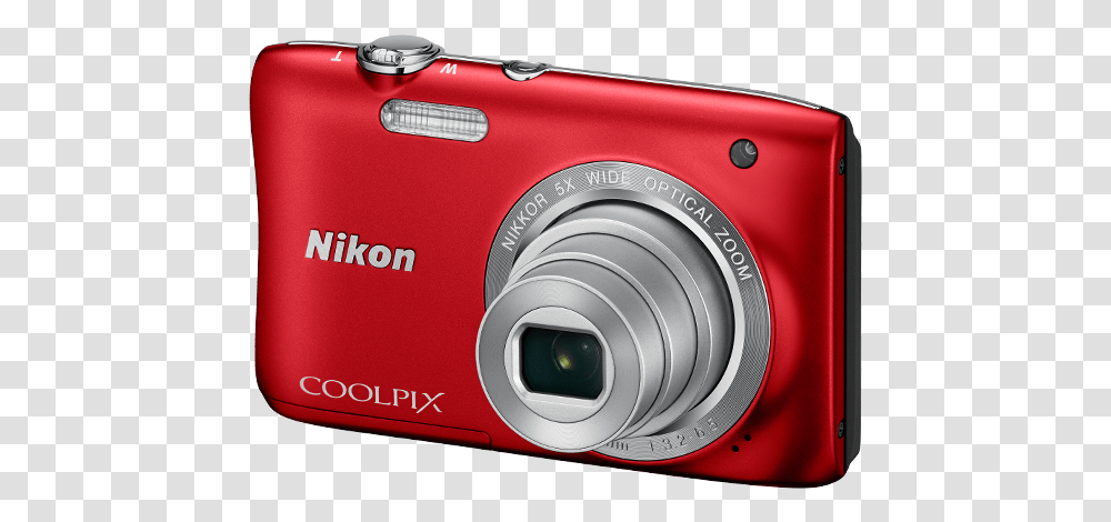 Small Digital Camera Nickon, Electronics Transparent Png