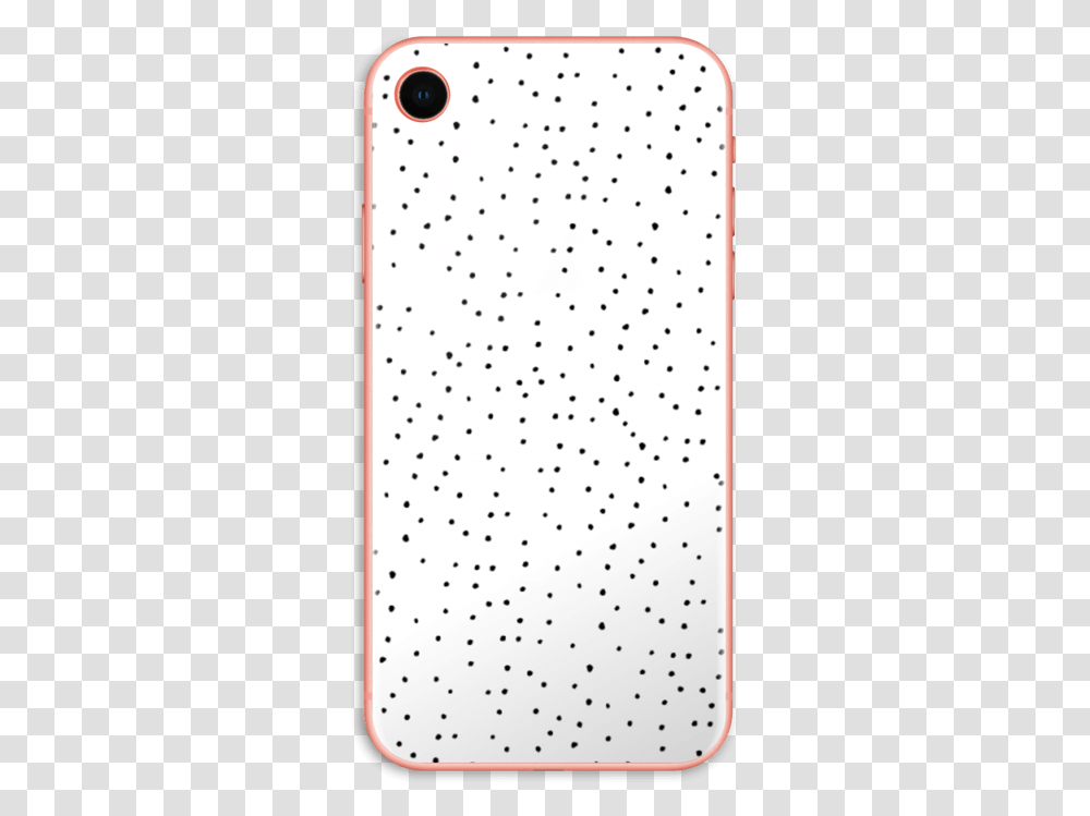 Small Dots On White Skin Iphone Xr Polka Dot, Texture, Rug, Paper, Confetti Transparent Png