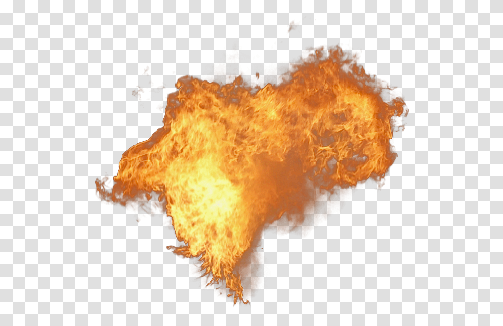 Small Explosion, Fire, Bonfire, Flame Transparent Png