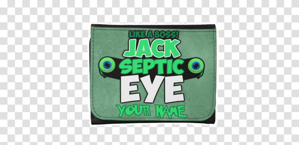 Small Faux Leather Wallet Jack Septic Eye Jacksepticeye Gaming 1 Wallet, Gum, Text, Nature, Bib Transparent Png