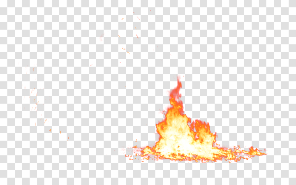 Small Fire Min Background Fire And Smoke, Bonfire, Flame Transparent Png