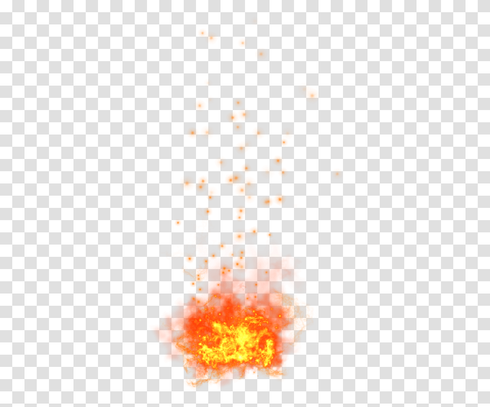 Small Fire, Stain, Bonfire, Flame Transparent Png