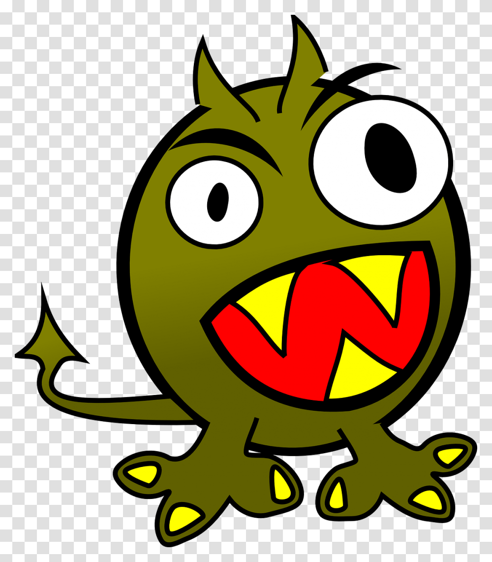 Small Funny Angry Monster Clipart I2clipart Royalty Free Evil Monster Clipart, Poster, Advertisement, Angry Birds, Outdoors Transparent Png