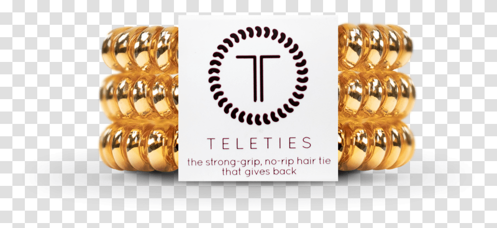 Small Gold Teleties, Poster, Advertisement, Flyer Transparent Png