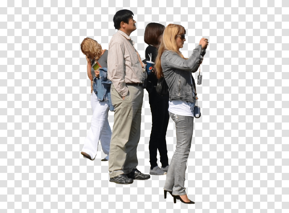 Small Group Of Tourists Group Of People, Person, Blonde, Girl, Teen Transparent Png