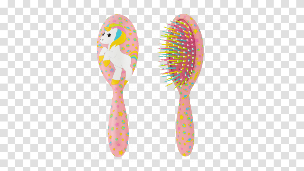 Small Hairbrush Ladypop Small Unicorn Pylones Brush, Tool, Maraca, Musical Instrument, Toothbrush Transparent Png