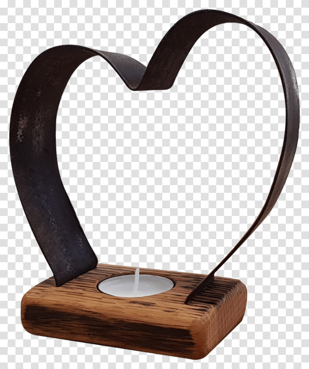Small Heart Tea Light Holder Heart, Axe, Tool, Trophy Transparent Png