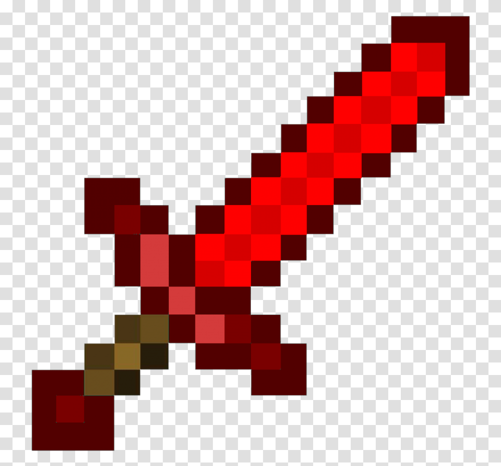 Small Hill House Red Diamond Sword Minecraft, Logo, First Aid Transparent Png