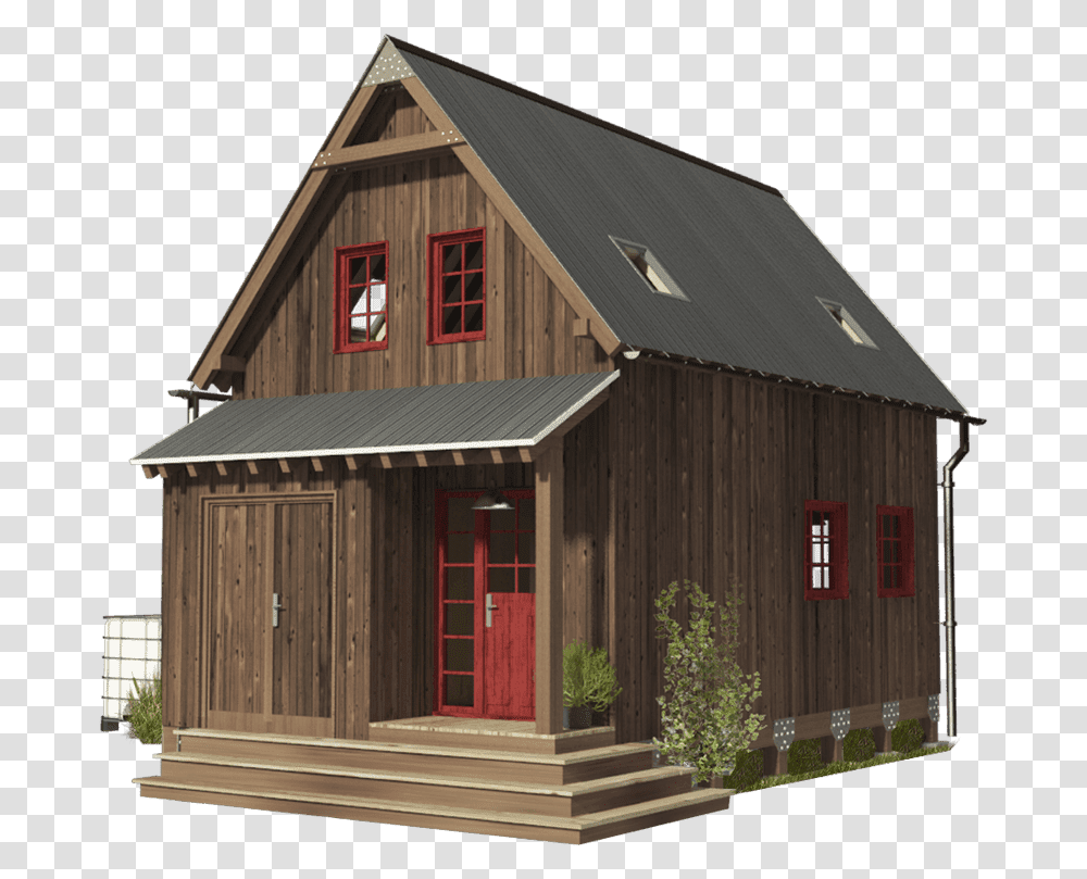 Small House 3 Bedrroom Tiny House Plans, Housing, Building, Nature, Outdoors Transparent Png