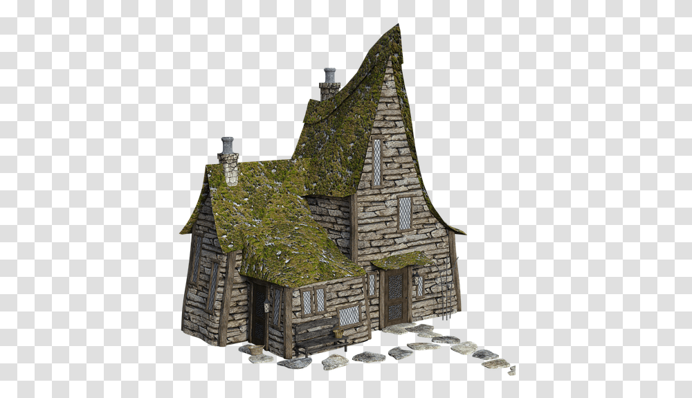 Small House House Building Architecture Small House Background, Nature, Outdoors, Castle, Countryside Transparent Png