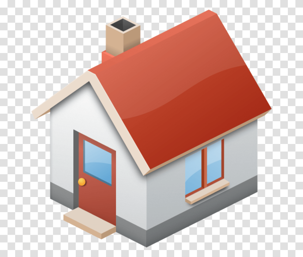 Small House Image Small House, Box, Housing, Building, Roof Transparent Png