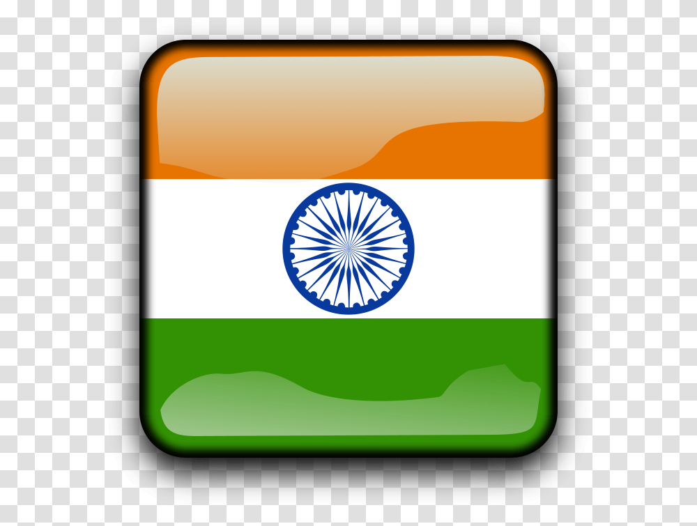 Small Image India Flag, American Flag, Logo, Trademark Transparent Png