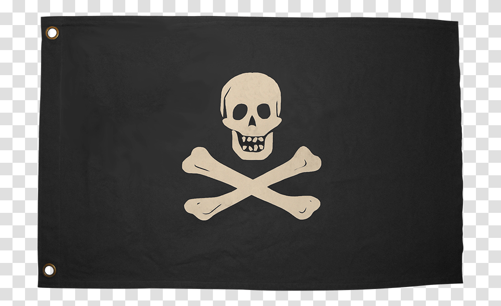 Small Jolly Roger Flag Pirates Eye Patch Gif, Apparel Transparent Png