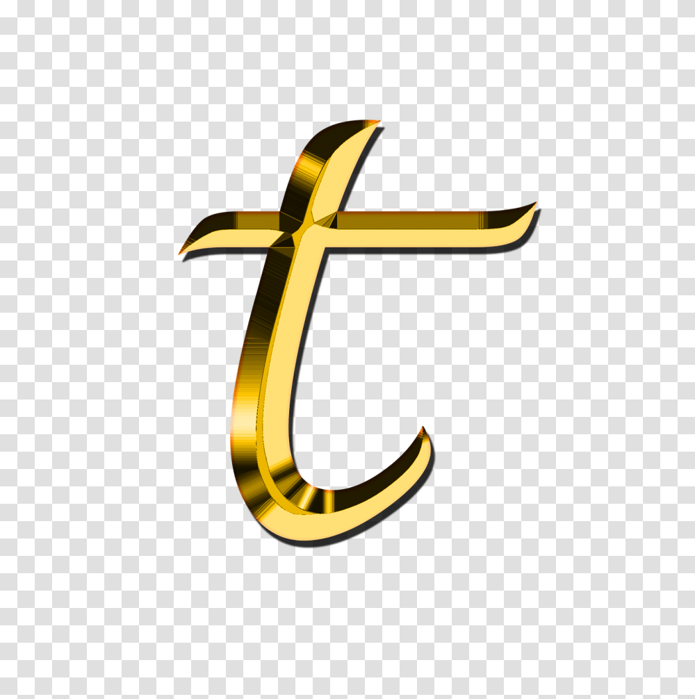 Small Letter T, Hook, Anchor Transparent Png