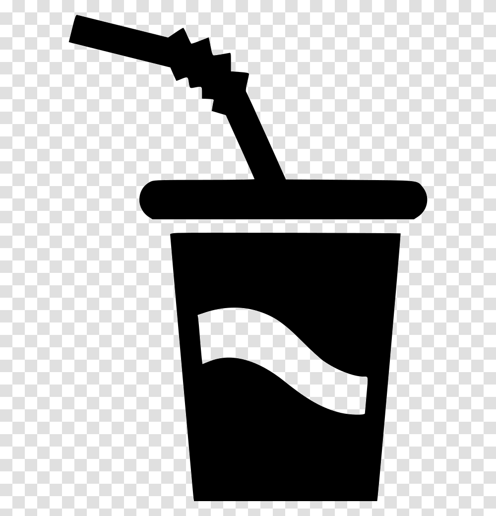 Small Paper Cup Drink Soda Big And Small Cup, Cross, Axe, Tool Transparent Png