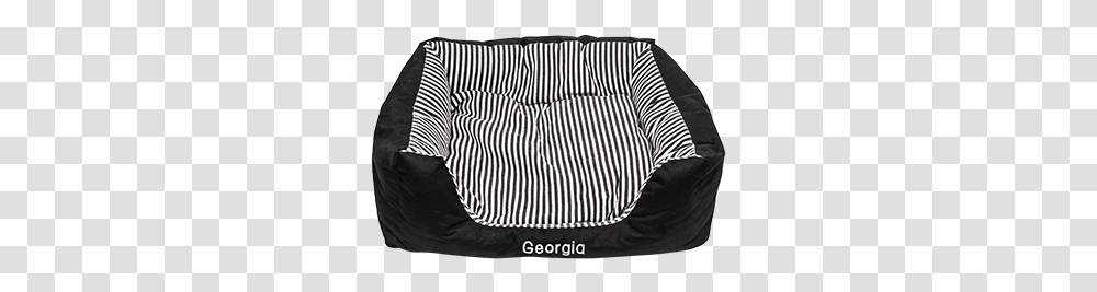 Small Pet Bed Black Stripes Unisex, Clothing, Shirt, Cushion, Sleeve Transparent Png