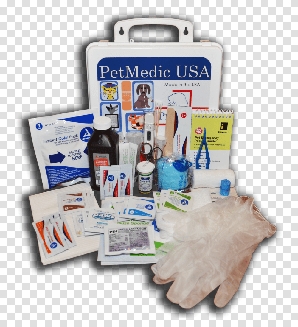 Small Pet Kit 4 Carton, First Aid, Bandage Transparent Png