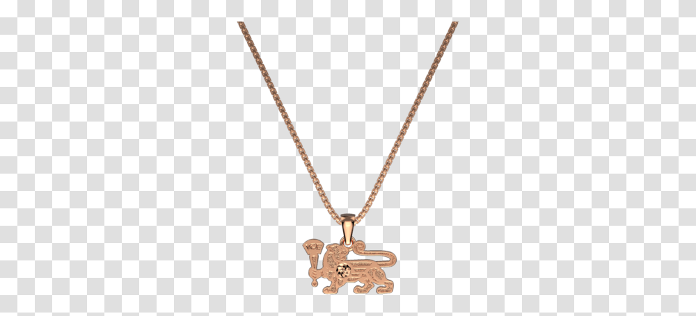Small Rose Gold Lioness Logo Necklace Locket, Jewelry, Accessories, Accessory, Pendant Transparent Png