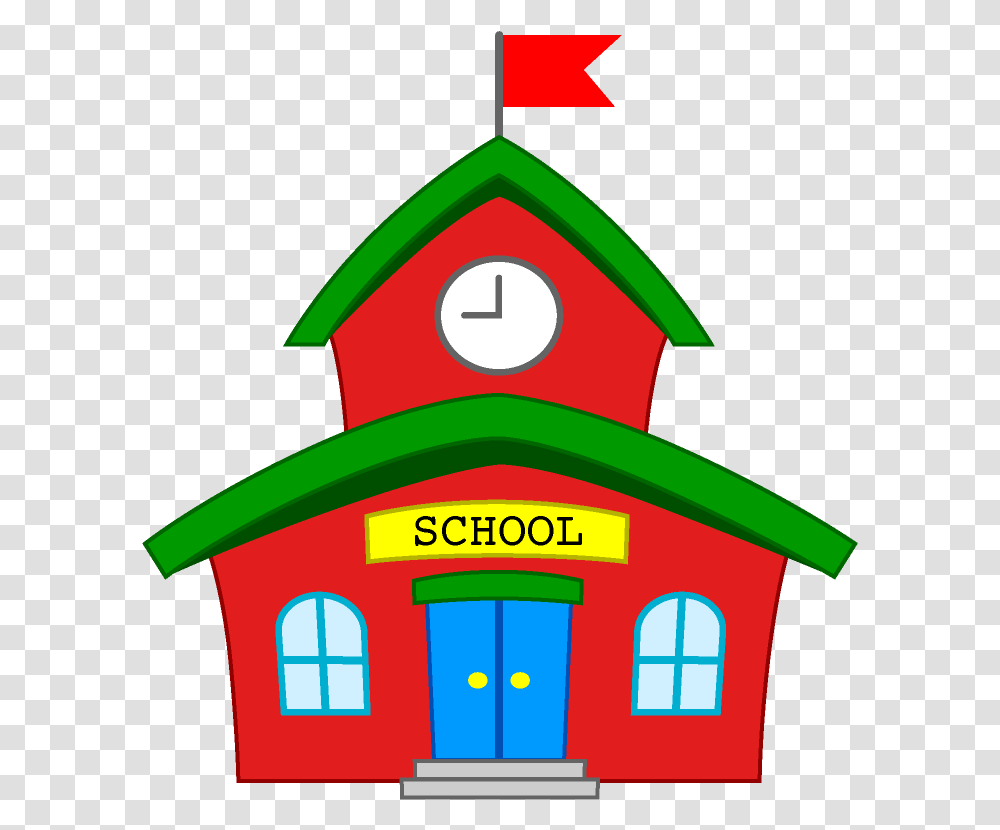 Small School Clipart, Tower, Architecture, Building, Machine Transparent Png