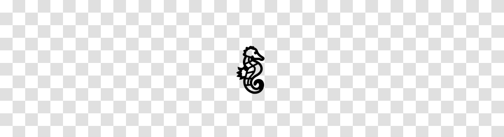 Small Seahorse Clipart Explore Pictures, Stencil Transparent Png